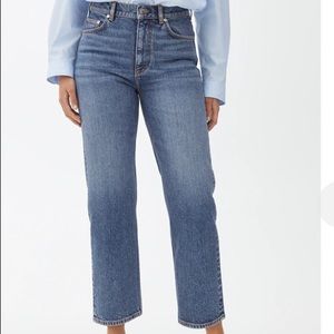 ARKET Straight Crop Stretch Jeans